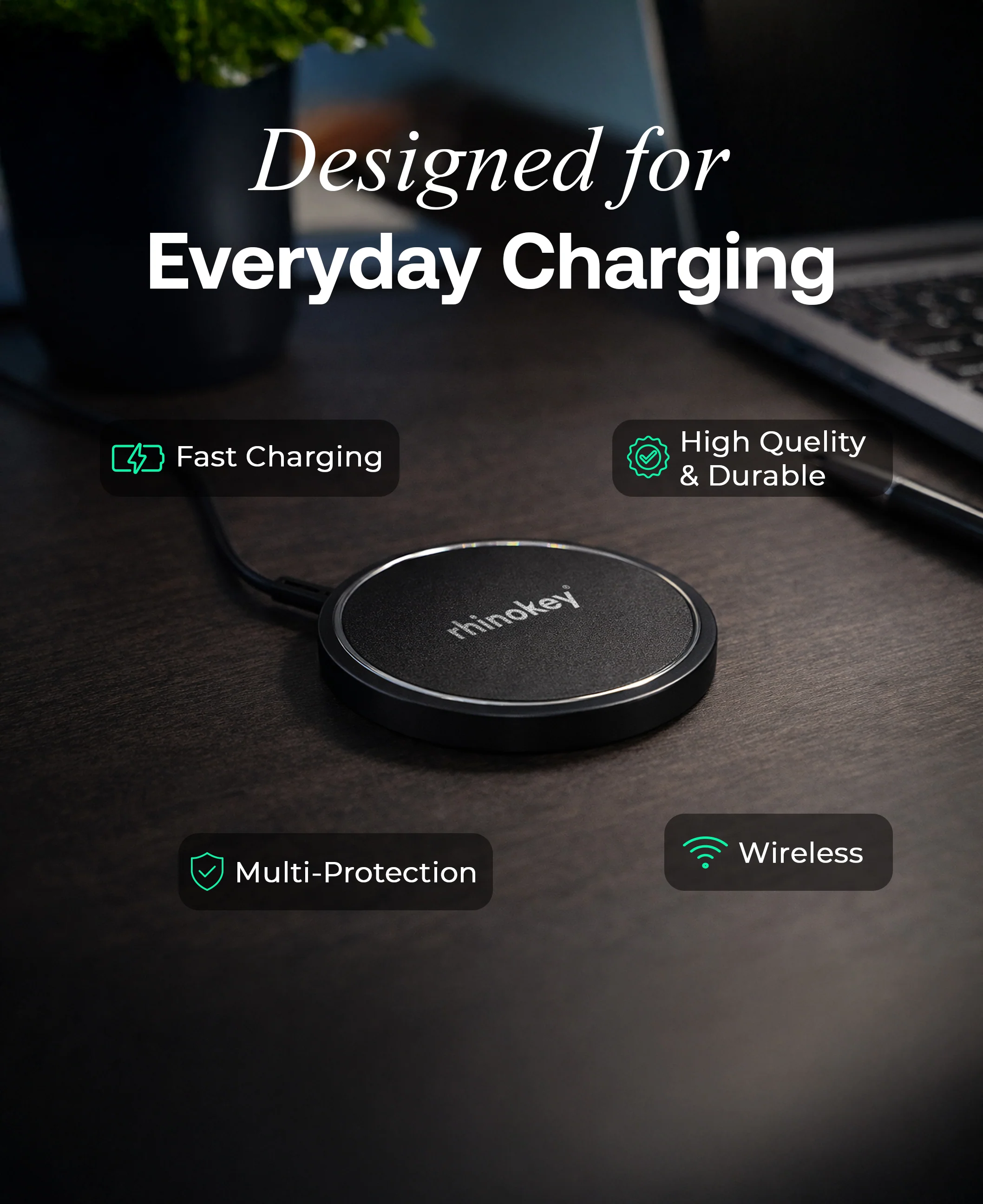 Rhinokey MagSafe Wireless Charger - Image 3